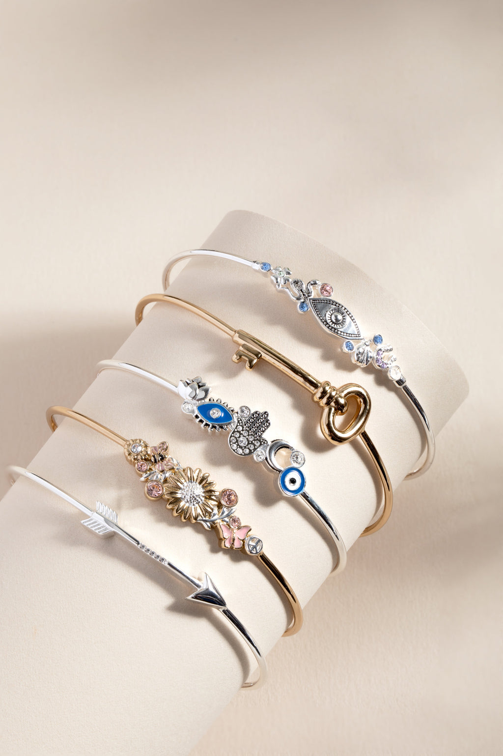 Evil Eye Inline Bangle
