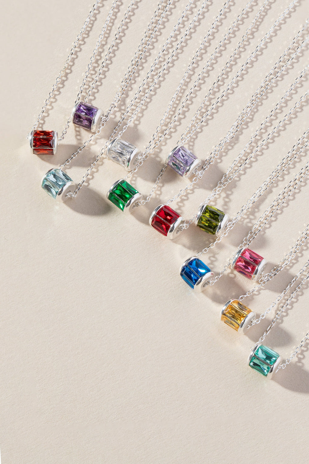 December Birthstone Precious Pendant Necklace