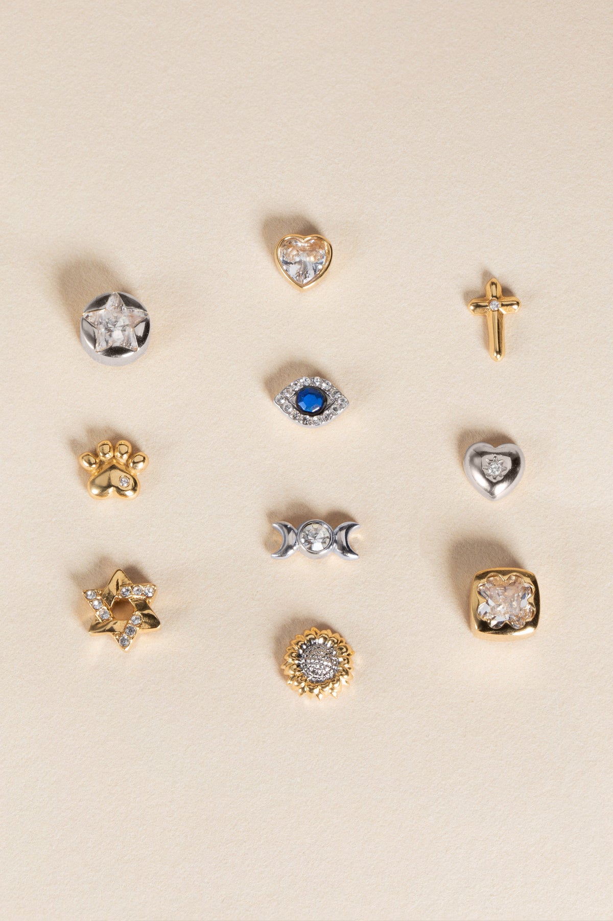 Crystal Star Mini Stud Earrings