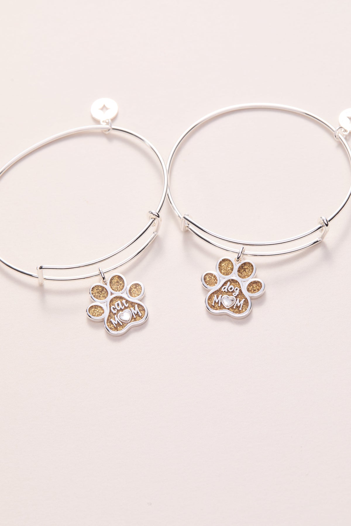 Cat Mom Charm Bangle