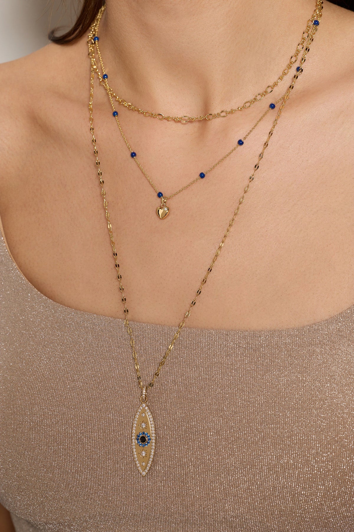 Festival Stranded™ Evil Eye Necklace