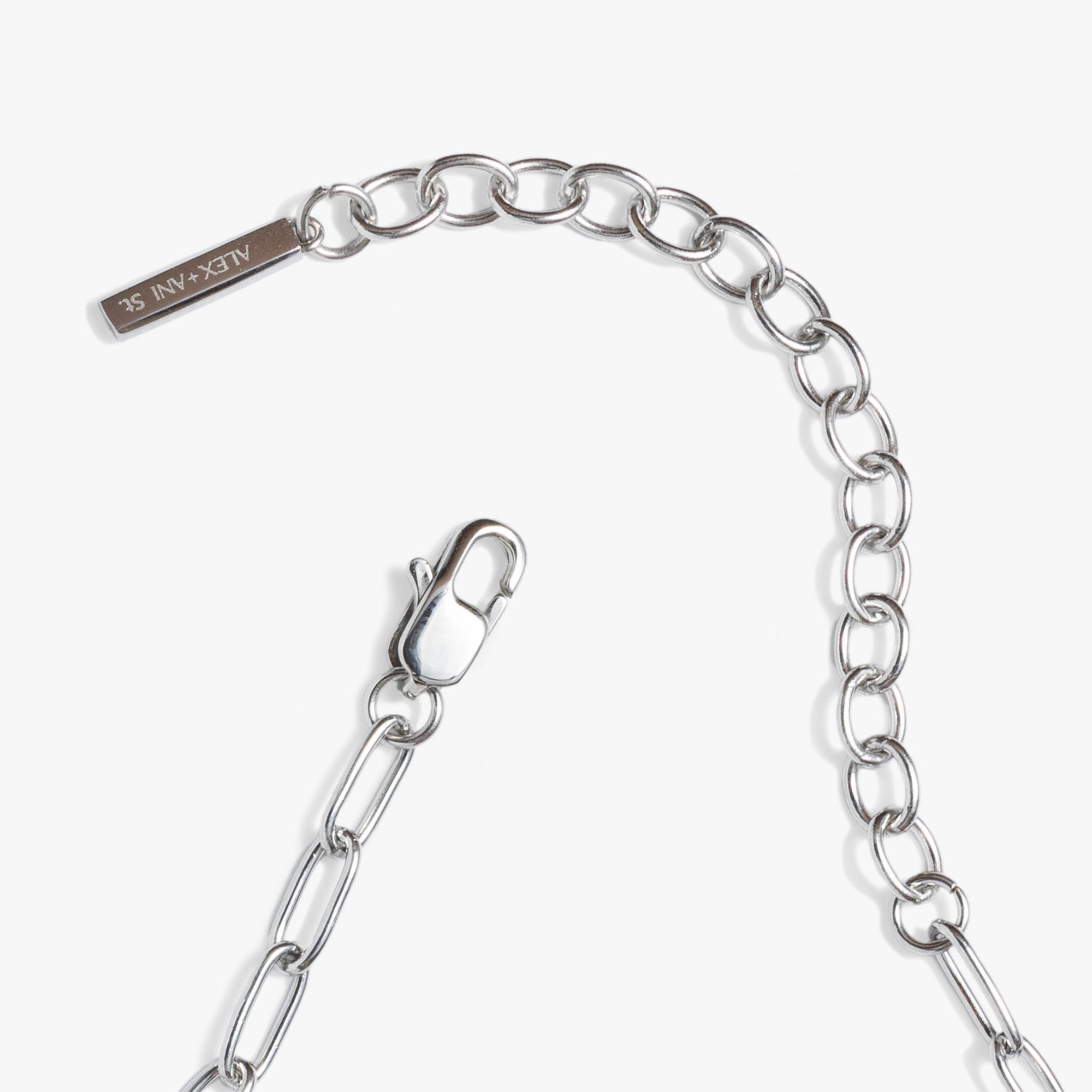 Paperclip Charm & Layering Necklace