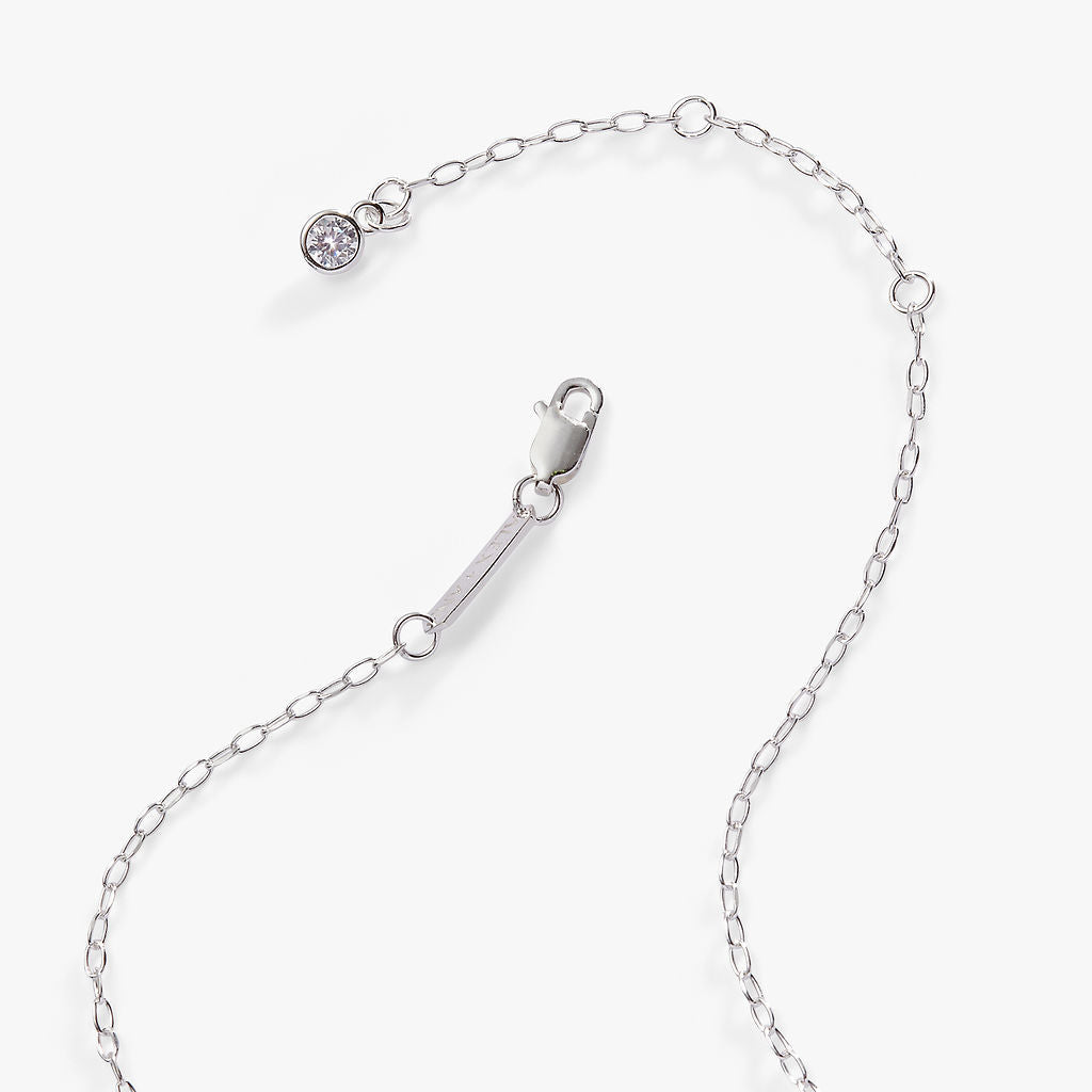 Initial G Precious Elongated Necklace