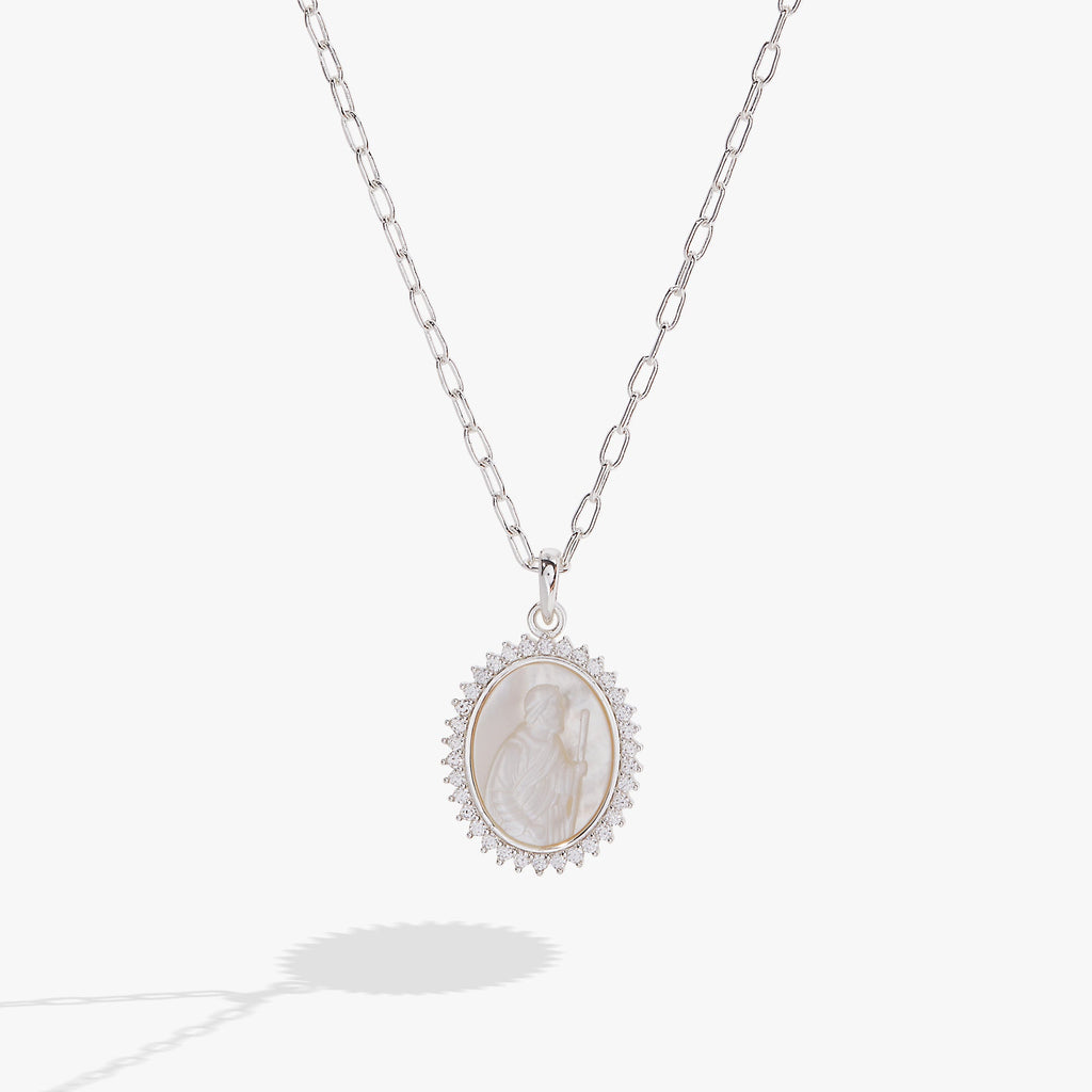Divine Guides St. Christopher Pendant Necklace