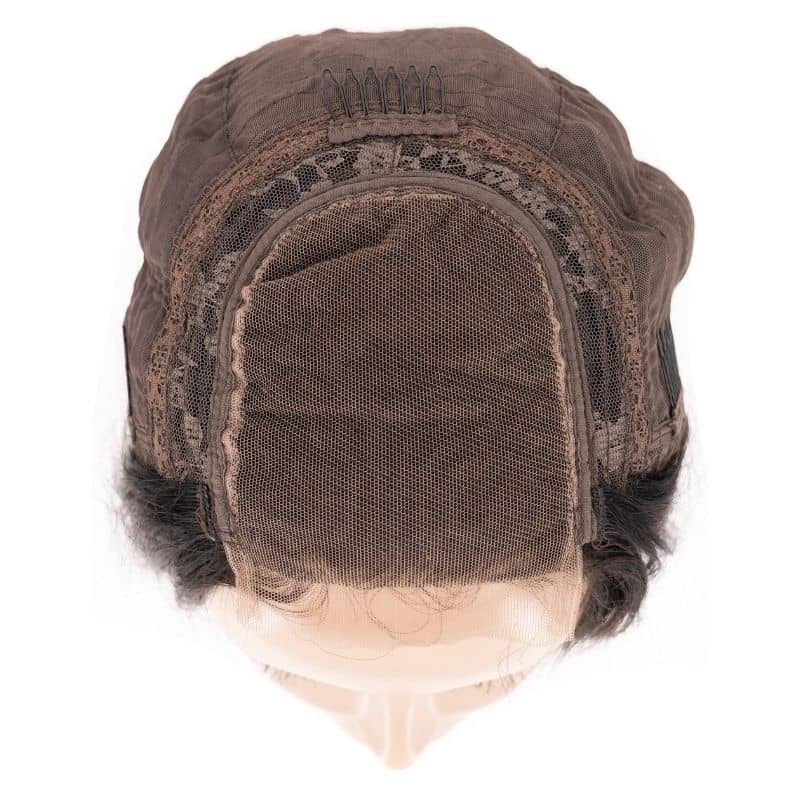 Straight 4x4 Transparent Lace 100% Human Hair Closure Wig
